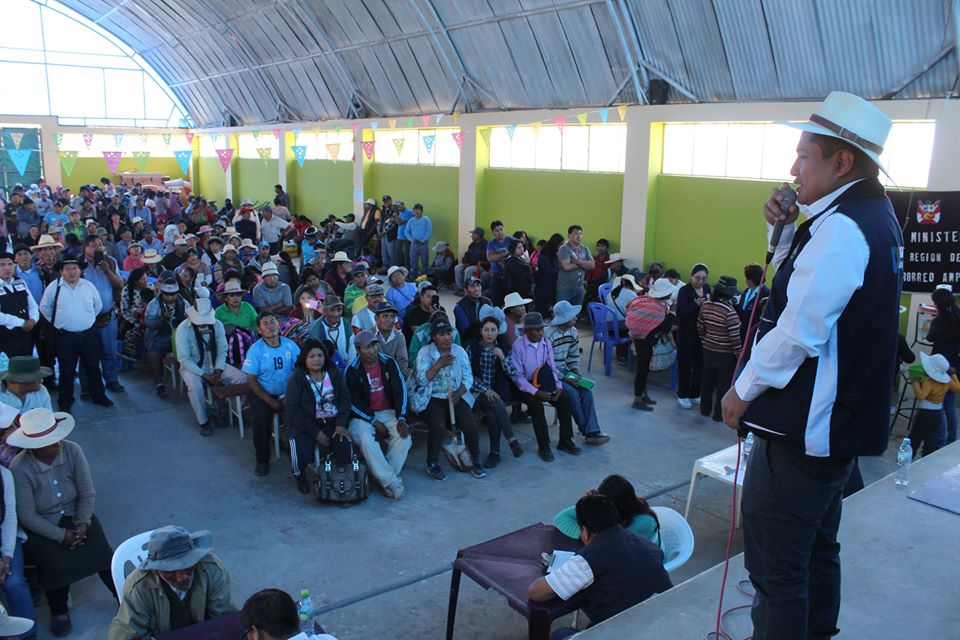 Alcalde José Supo realiza “Campaña Informativa de Salud” en la zona Virgen de Chapi